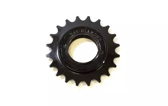 Трещотка TRIX 1 скорость, для BMX и Singlespeed велосипедов, 20 зубьев, для цепи 1/2"х1/8", черная, FW-TX-320-1-BK