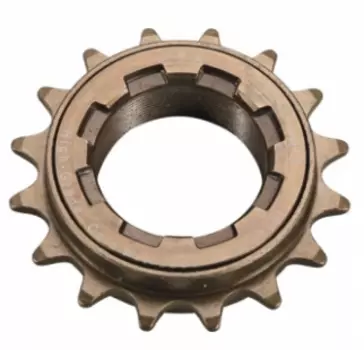 Трещотка велосипедная ATA, 1/2X3/32X16T, коричневая, KDF-16