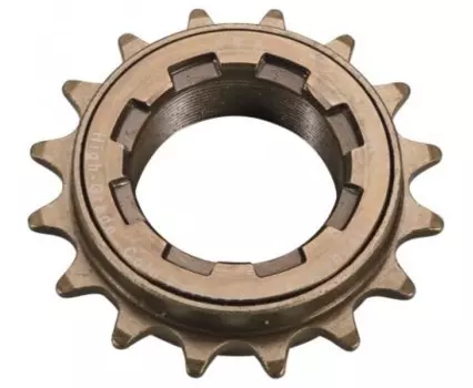 Трещотка велосипедная ATA, 1/2X3/32X18T, коричневая, KDF-18