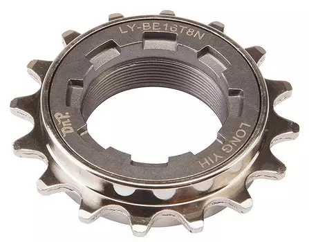 Трещотка велосипедная DNP LY-BB16T8NF, Singlespeed, 16Т, 1 скорость, 520101, LU086104