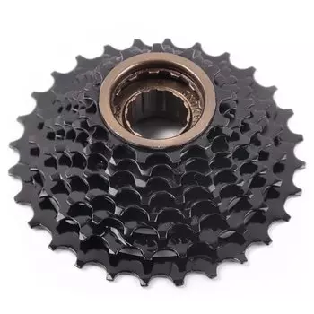 Трещотка велосипедная Tri-diamond FW-8SI, индексная, 8 скоростей, 13-28Т, черная, FW 8SI black