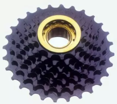 Трещотка велосипедная Tri-DIAMOND, индексная, 7 скоростей, 14-28Т, черный, FW 7SI black