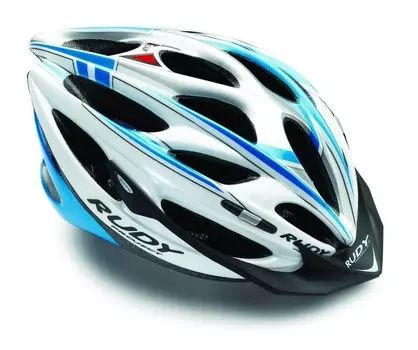 Велошлем Rudy Project ZUMA WHITE/AZUR SHINY