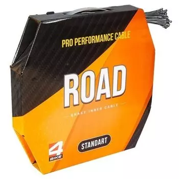 Трос тормоза 4BIKE Road (бобышка Shimano), STANDART AM-RBS-IN-WS, 1700х1.5 мм, ARV000424