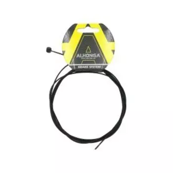Трос тормоза ALHONGA, 1,5х2000мм гальванизированный с тефлоновым покрытием, HJ-BWC1
