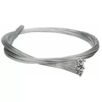Трос тормоза TRIX, MTB, 1.5 x 2000 мм, нержавеющая сталь, полированный, бухта 100 шт., BC9S152000SS