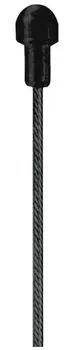Трос тормоза велосипедный BBB brake innercable BrakeWire teflon Road S, 1 pcs, 1.5 x 2350mm, Black, 2020, BCB-20R