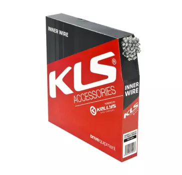 Трос тормоза велосипедный KELLY'S, для MTB, 1,5 х 750 мм, упаковка 100 шт, серебристый