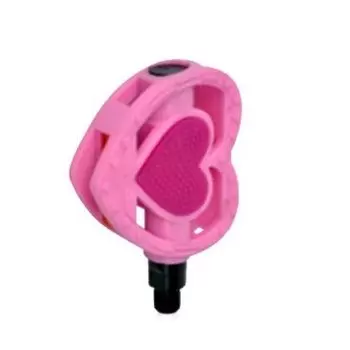 Педали VINCA VP 816, детские, пластиковые, ось 1/2", 88x77мм, цвет розовый, VP 816 pink