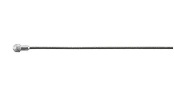 Трос велотормоза Shimano, нержавеющая сталь, для шоссе, 1.6x2050мм, с концевиком троса, Y80098330
