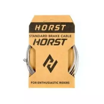 Тросик переключения HORST, ниппель 4х4мм, 19 жил 1,2х2000мм, серебристый, 00-170203