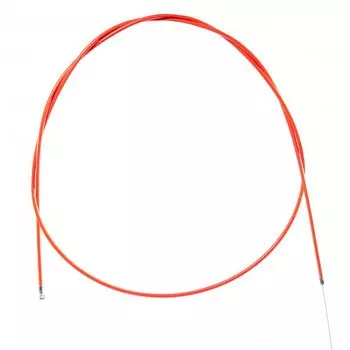 Тросик тормозной M-Wave, для самоката, с оплеткой, красный, 00-210357