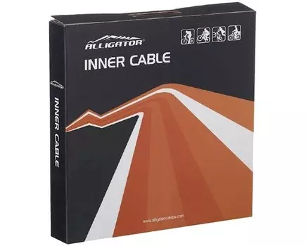 Тросики переключения ALLIGATOR LY-SRG43520, 19жил, оцинкованный, Shimano/Sram, 1.2х2000 мм, 100 штук