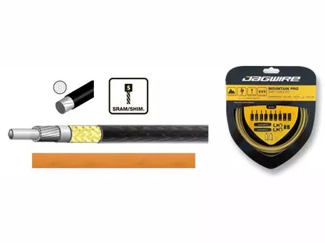 Тросы для переключения JAGWIRE Mountain Pro Shift, комплект, для МТВ, MCK207