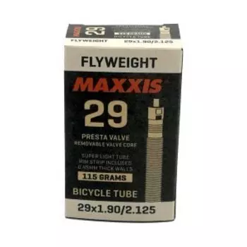 Камера велосипедная + ободная лента MAXXIS FLYWEIGHT 29X1.9/2.125, 0.45, FVSEP (O-CA), EIB96845000