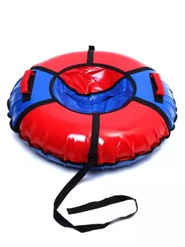 Тюбинг 100 см + камера, верх-пвх, низ-пвх, сине-красный, упаковано в индивидуальную коробку, SA100BLR