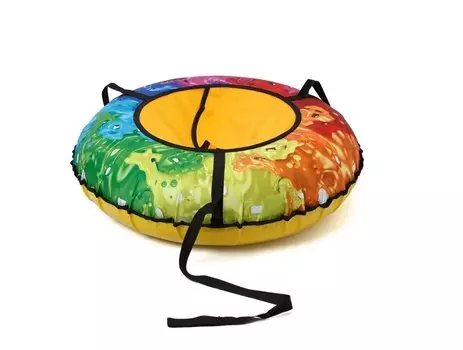 Тюбинг 80 см + камера, верх-оксфорд, низ-пвх, дизайн "Клякса", SA80KL