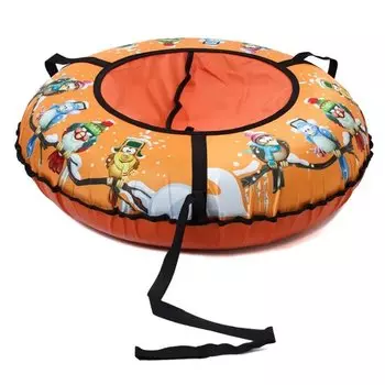 Тюбинг ватрушка "Птицы", D100 см, камера, верх-оксфорд, низ-пвх, SA100PT