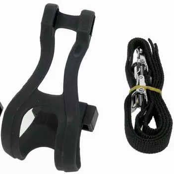 Туклипсы пластик+ремни черные 5-313135