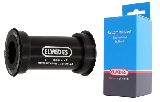Твист каретка велосипедная Elvedes, BB386 Shimano, 2020084