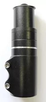 Удлинитель штока вилки STELS ST001, выдвижной, безрезьбовой, 1-1/8", 110 мм, алюминий, черный ST (140122)