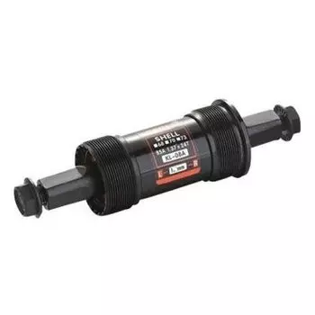 Картридж каретки KENLI KL-08A, MTB, 68/127 мм, под квадрат, стальные чашки, стальной корпус, KL-08A