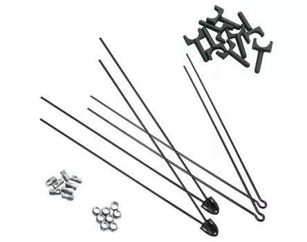 V-стойки велосипедные SKS, для BLUEMELS и CHROMOPLASTICS, с фиксированным мостиком, 11261