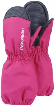 Варежки детские Didriksons SHELL KIDS GLOVE, фуксия, 502980
