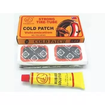 Аптечка велосипедная THUMBS UP, заплатки 32х50мм 24шт + клей, YP3209