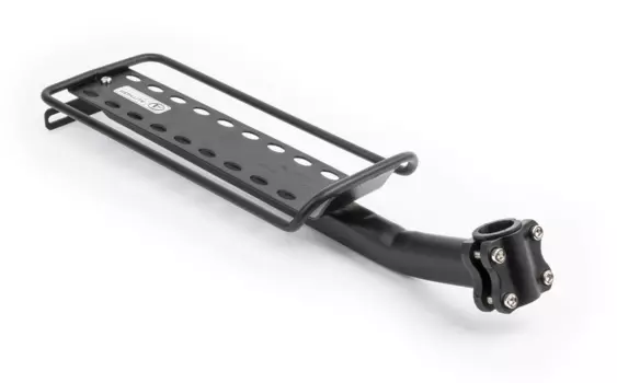 Велобагажник AUTHOR ACR-149/70-Alu, алюминиевый, на подседельный штырь, 25-34 мм, до 10 кг, черный, 8-15203114