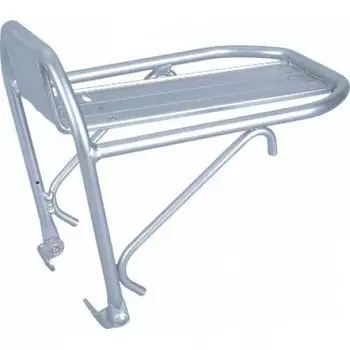 Велобагажник KAI WEI KW-655-01, передний, серебристый, алюминий