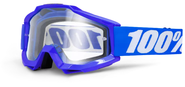 Очки велосипедные 100% Accuri Reflex Blue / Clear Lens, 50200-002-02