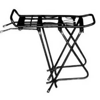 Велобагажник KAI WEI, универсальный, алюминиевый, с прижимным устройством, черный, KW-622-01