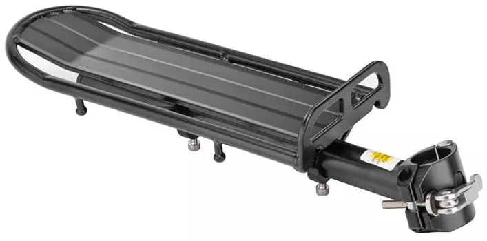 Велобагажник Stels BLF-H13 20-28", регулируемый, алюминий, черный, 010048, LU073595