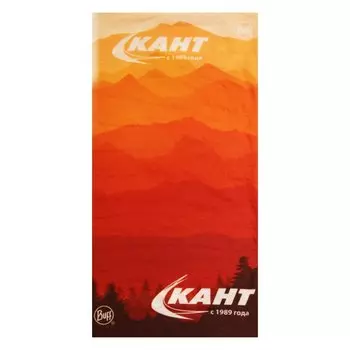 Велобандана BUFF Original КАНТ 0802, б/р:One Size, оранжевая, 115726