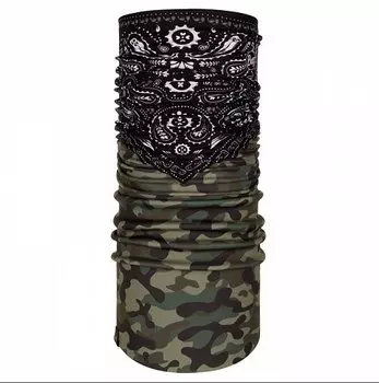 Велобандана Buff Windproof Camo Cash Multi, 121525.555.10.00