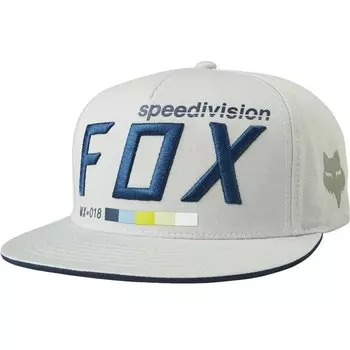 Велобейсболка Fox Draftr Snapback, серый, 19579-006-OS