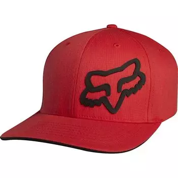 Велобейсболка Fox Signature Flexfit Hat, красный