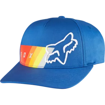 Велобейсболка подростковая Fox Youth Draftr Flexfit, синий, 19790-002-OS