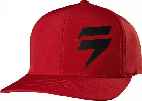Велобейсболка Shift Blue Label Flexfit Hat, S/M, темно-красный, 19309-208-S/M