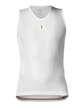 Велобелье нательное MAVIC HOT RIDE+ SL TEE, белое, 2019