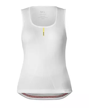 Велобелье нательное женское MAVIC HOT RIDE SL TEE, белое, 2019 (Размер: XL/XXL)