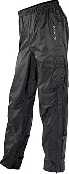 Велобрюки VAUDE Me Fluid Full-Zip Pants II 010, черный, мужские, 6343