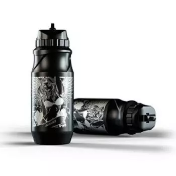 Велобутылка Enlee RR-20 Girl Blk, 0,6 л, черная, ARV000239