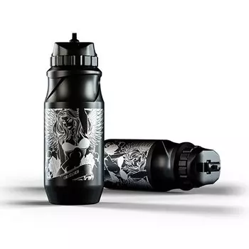 Велобутылка Enlee RR-20 Girl Blk, 0,6 л, черная, ARV000239