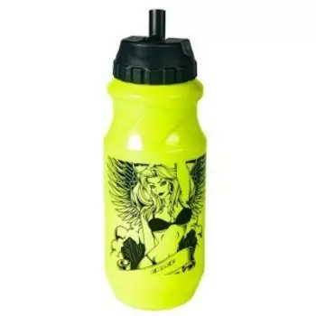 Велобутылка Enlee RR-20 Girl Yellow, 0.6 л, желтая, ARV000240