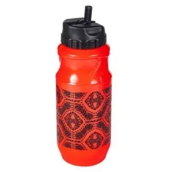 Велобутылка Enlee RR-20 Ornament Red, 0.6 л, красная, ARV000463