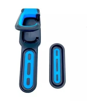 Велодержатель HORST H09B, настенный, вертикальный, черный, 00-170294