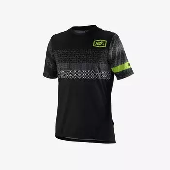 Велоджерси 100% Airmatic Jersey, черно-желтый 2019