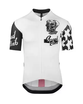 Велоджерси ASSOS SS ClubGearAero Speed Club holy, унисекс, White